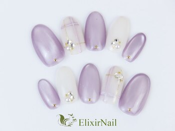 エリクサーネイル 新橋(Elixir Nail)/定額a シンプル/クーポン使用