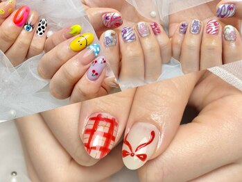 アリィ(Ali'i)の写真/《理想のネイルが最大限楽しめる手書きアート》貴女だけのオリジナルネイルを実現する持ち込みデザインOK◎