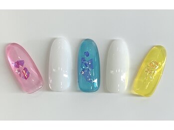 ジェリーネイルアート