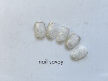 ネイル サヴォイ 本厚木店/ニュアンス☆SNOWネイル