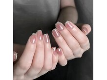 Mネイル/チークミラーフレンチ