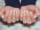 桜チークネイル