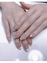 クリスタルネイルサロン(Crystal Nail)/マグネットフレンチ