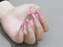 ジジ ネイル(ZIZI Nail)/(ジェル)ラメグラデ