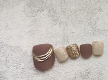 シキ 戸塚(shiki)/FOOTニュアンスネイル ￥6800