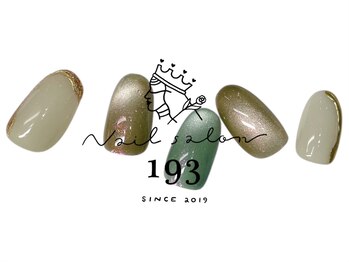 イチキューサン(193)/オフ込み 定額ネイル ￥7700