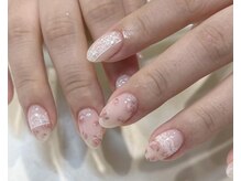 ララアンジュ(LaLa-Ange)/花柄ネイル