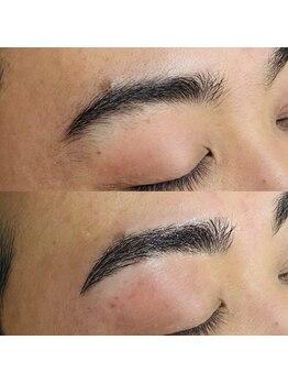 ケープラス(K Plus+)の写真/[本町/阿波座]メンズ眉毛専門店☆自眉を活かして垢抜けイケ眉へ早変わり♪[アイブロウスタイリング¥3500]