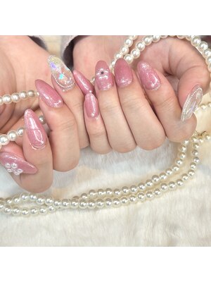 nail salon Pink Jewelry.【ピンク ジュエリー】