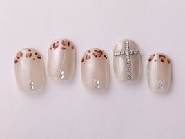 ヒョウ柄Y2Kフレンチ9980円