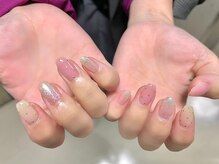 ネイルサロンアンドスクール ミュー(Nail Salon & school mieux)/オフィス系ドットネイルデザイン