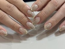 プチナノ(petitnano)/【miyu】ニュアンスネイル