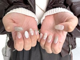 チェック×ニュアンス