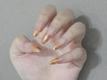 ジジ ネイル(ZIZI Nail)/(ジェル)ラメグラデ