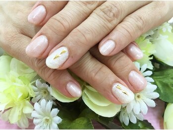 プルミエ ネイル(Premier Nail)/ヌーディカラー&パールホワイト