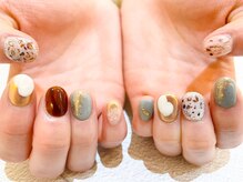 ライトウェーブ 長野駅前店/ちぐはぐネイル♪