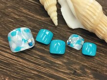 アンティム(Intime)/FOOTブルーピーコック　￥9,000