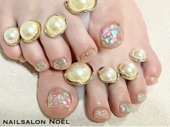 ノエル(Noel)/FOOT カラフルシェルネイル