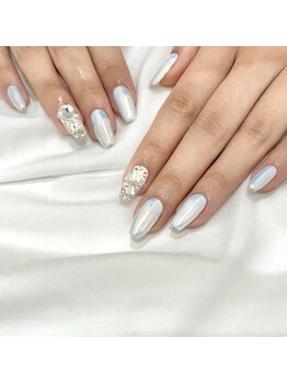 サロンシュシュ(salon Chou Chou)/ドリームパウダーネイル