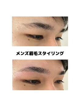 アールセカンド(R.Second)/大人気★メンズ美眉スタイリング