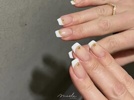 フレンチ×ゴールドぽちぽち