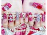 【Hand/長さだし】240分10本スカルプ♪アートし放題!! 画像持込OK★