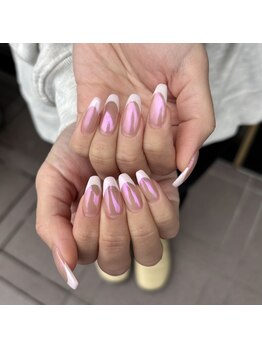 トータルサロン 白べぇーっ プラス/フレンチネイル