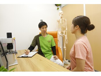 K2整骨院/丁寧/明快/納得のカウンセリング