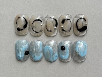 ネイルアンドアイラッシュ アールイー(Re)/Simple Art 6600