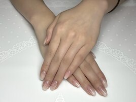 ラメグラデーションネイル