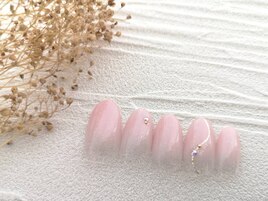 シンプル大人ネイル ￥6800