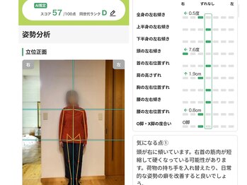 カルム(Calme)/AI姿勢診断で今の姿勢が分かる!