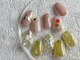 マイ ネイル 銀座店(Mai Nail)の写真/【定額アート¥6980~】春の訪れに、心も華やぐフラワーネイル*マグネットとの組み合わせで上品さをプラス♪