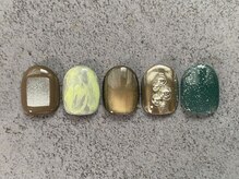 カーティシーネイルズ(curtisii NAILS)/5月★定額8000円コース(オフ別)