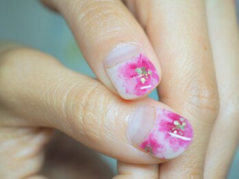 オトナネイル(otona nail)/タッチフラワーネイル