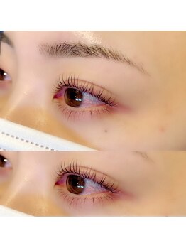 ネイルアンドアイ ビューティーオーブ(nail&eye beauty ORB)/ケラチンラッシュリフト上下