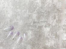 スリー(THREE)/June 2023/nail design