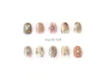 リング ザ ベル(ring the bell)/フラワーネイル