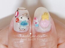 リル(RIRU)/3Dネイル/キャラクターネイル