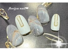 フロージュ ネイル(florjyu nail)/ストーンニュアンスnail