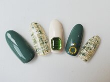 ビーケア 自由が丘店(B.care)/ツィードネイル￥6480