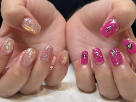 派手かわいいピンクデザイン★