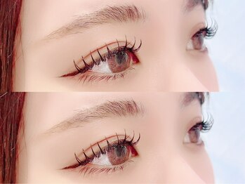 ディーエル ビューティー 新宿店(DL BEAUTY)/フラットラッシュ×束感