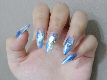 ジジ ネイル(ZIZI Nail)/(ジェル)シンプル夏カラー定額