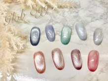 ゴールドエッグ(Gold Egg)の雰囲気（大人気のマグネットネイル）