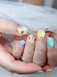 フラワーネイル