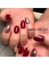 ネイルズリアル 倉敷(nail's RE.A.L)/秋ネイル