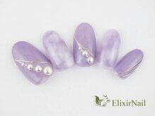 エリクサーネイル 池袋(Elixir Nail)/定額a シンプル/クーポン使用