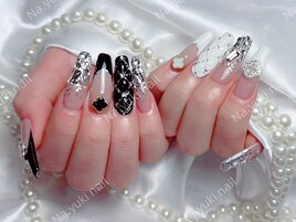 スカルプ長さ出しデザイン