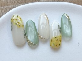 ミモザネイル